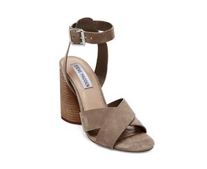 Steve Madden Womens wendel NuBuck Open Toe Casual Ankle Strap Sandals