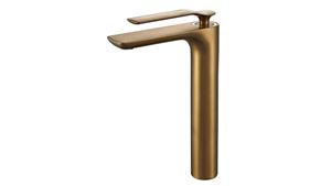 Synergii Extended Height Basin Mixer - Brushed Brass