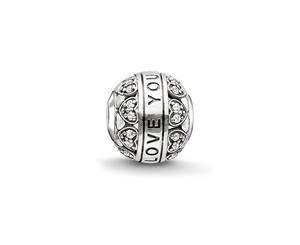 THOMAS SABO Bead &quotI LOVE YOU"