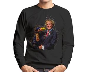 TV Times Rod Hull With Emu 1989 Men's Sweatshirt - Black