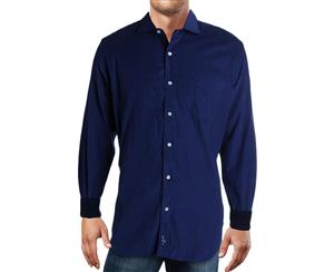 Tailor Byrd Mens Corduroy Long Sleeves Button-Down Shirt