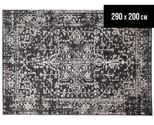 Tapestry Contemporary Easy Care Cairo 290x200cm Rug - Charcoal