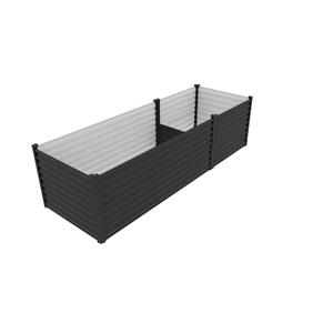 The Organic Garden Co 3.0 x 1.0 x 0.73m Raised Garden Bed - Monument