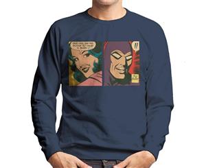 The Phantom Baby Surprise Men's Sweatshirt - Navy Blue