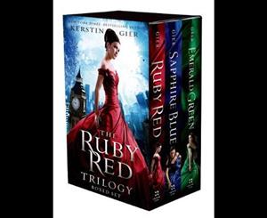 The Ruby Red Trilogy Boxed Set  Ruby Red Sapphire Blue Emerald Green