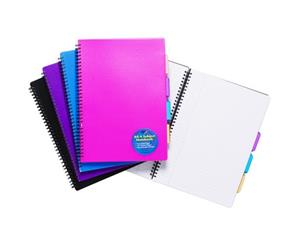 Tiger Stationery Ring Bound Subject Notebooks (Assorted) - SG14695