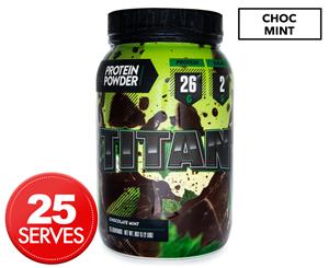 Titan Protein Protein Powder Choc Mint 907g