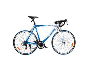 Trinx Tempo 1.0 700C Road Bike Shimano 21 Speed 59cm Blue/White