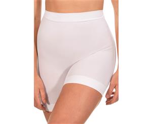 Tummy & Thigh Shaping Shorts - White