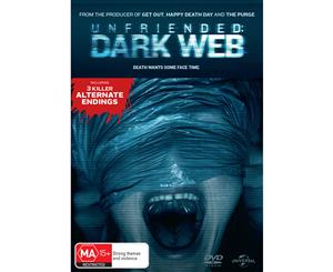 Unfriended Dark Web DVD Region 4