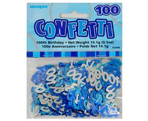 Unique Party 100 Table Confetti (Blue) - SG15817