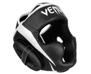 Venum Elite Headgear - Black White