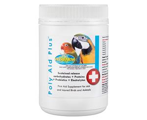 Vetafarm Poly Aid Plus Animal Powder First Aid Supplement 40g (P3175)