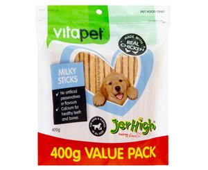 Vitapet Jerhigh Value Pack Milky Sticks 400g