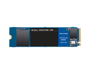 WD Blue SN550 250GB M.2 2280 NVMe SSD Up to 2400 MB/s Read up to 950 MB/s Write 5 Year Warranty