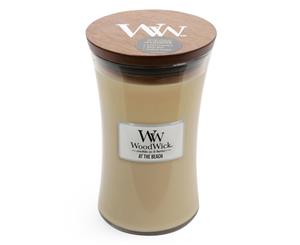 WoodWick Large Candle - At The Beach