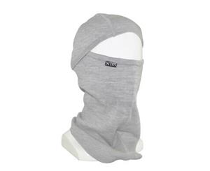 XTM Adult Unisex Balaclavas Merino Balaclava Light Grey - One Size - LT GREY MARLE