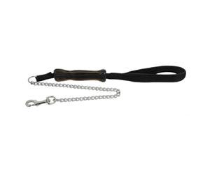 Yours Droolly Deluxe Chain Lead Black