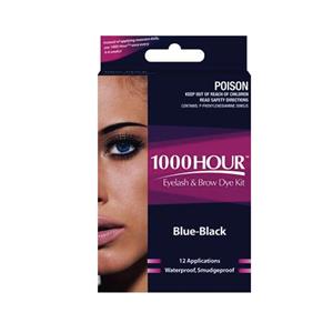 1000 Hour Eyelash & Brow Dye Kit Blue/Black