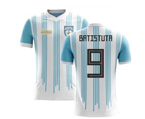 2018-2019 Argentina Home Concept Football Shirt (Batistuta 9) - Kids