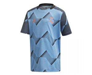 2019-2020 Real Madrid Adidas Pre-Match Training Shirt (Blue)