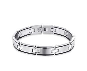 22 Cm Surgical Steel Mens Link Bracelet