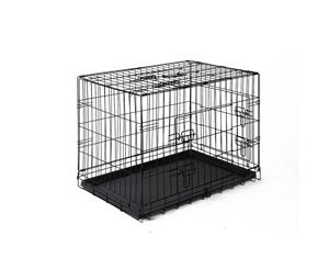 30 inch Pet Dog Cage Crate Kennel Cat Collapsible Metal Cages Carrier Playpen