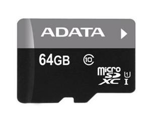 ADATA 64GB SDXC UHS Class 10 Memory Card