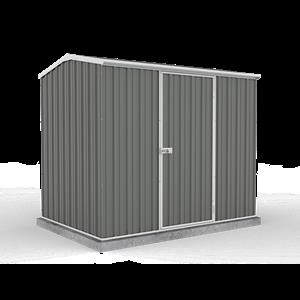 Absco Sheds 2.26 x 1.52 x 1.95m Economy Single Door Shed - Woodland Grey