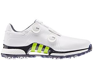 Adidas Tour360 XT Twin BOA Golf Shoes - FTWR White/Navy - Mens Leather Synthetic