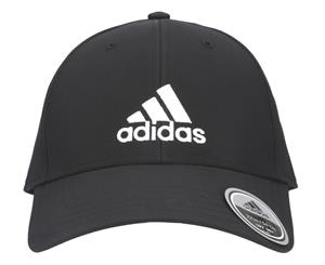 Adidas Twill Baseball Cap - Black/White