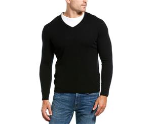 Amicale Cashmere V-Neck Cashmere Sweater