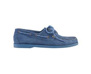 Aquila Mens Berlin Boat Shoes - Blue