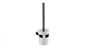 Arcisan Zara Matte Black Toilet Brush and Ceramic Holder