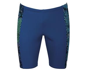 Arena Men's Samba Jammer Swim Shorts - Deep Sea/Bali Green