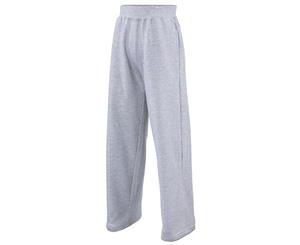 Awdis Childrens Unisex Jogpants / Jogging Bottoms / Schoolwear (Heather Grey) - RW195