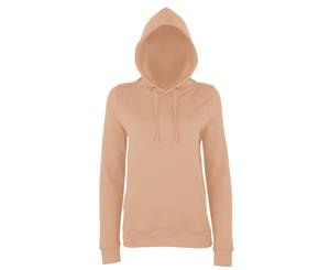 Awdis Just Hoods Womens/Ladies Girlie College Pullover Hoodie (Nude) - RW3481