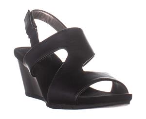 Bandolino Gannet3 Wedge Sandals Black