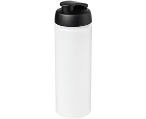 Baseline Plus 750Ml Flip Lid Sport Bottle With Grip (Transparent/Solid Black) - PF2823