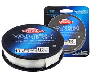 Berkley Vanish Fluorocarbon Line 250yd x 17lb