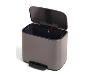 Brabantia BO Pedal Bin 36L Platinum