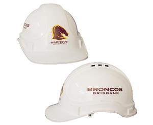 Brisbane Broncos NRL Light Weight Vented Safety Hard Hat