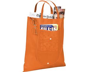 Bullet Maple Foldable Non-Woven Tote (Orange) - PF1458