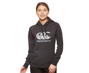 Canterbury Women's CCC Iconic O/H Hoodie - Vanta Black Marle