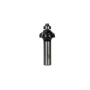 Carbitool Router Bit TCT Provincial w.Bearing 1/8inch -Radius 1/2inch -Shank