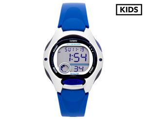 Casio Kids' 37.9mm LW200-2 Digital Watch - Dark Blue/Grey