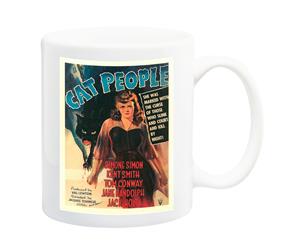 Cat People Movie Poster Mug - 11 Fluid Oz