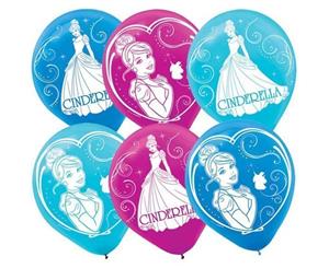 Cinderella Sparkle Party Latex Balloons