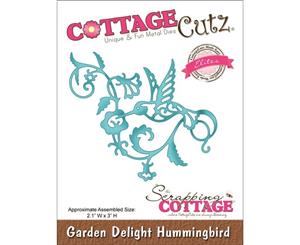 CottageCutz Elites Die -Garden Delight Hummingbird 2.1&quotX3"