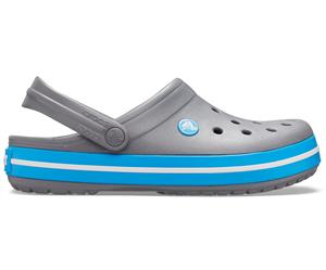 Crocs Mens Crocband Clog - Charcoal/Ocean